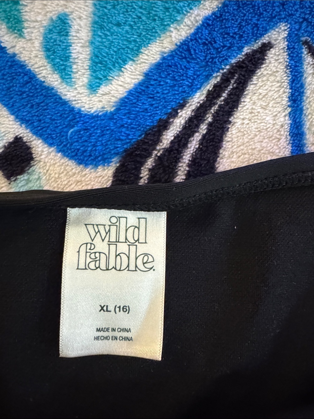 Wild Fable  Black High-Rise Bikini Bottom - Picture 2 of 3